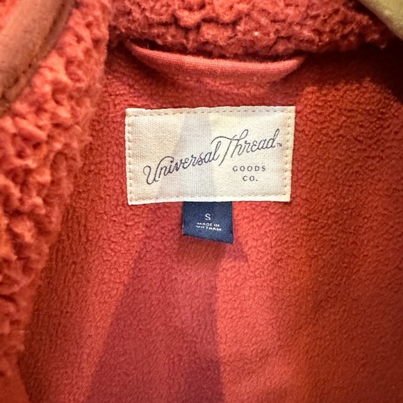 Universal Thread Rust Sherpa Jacket - Picture 3 of 7
